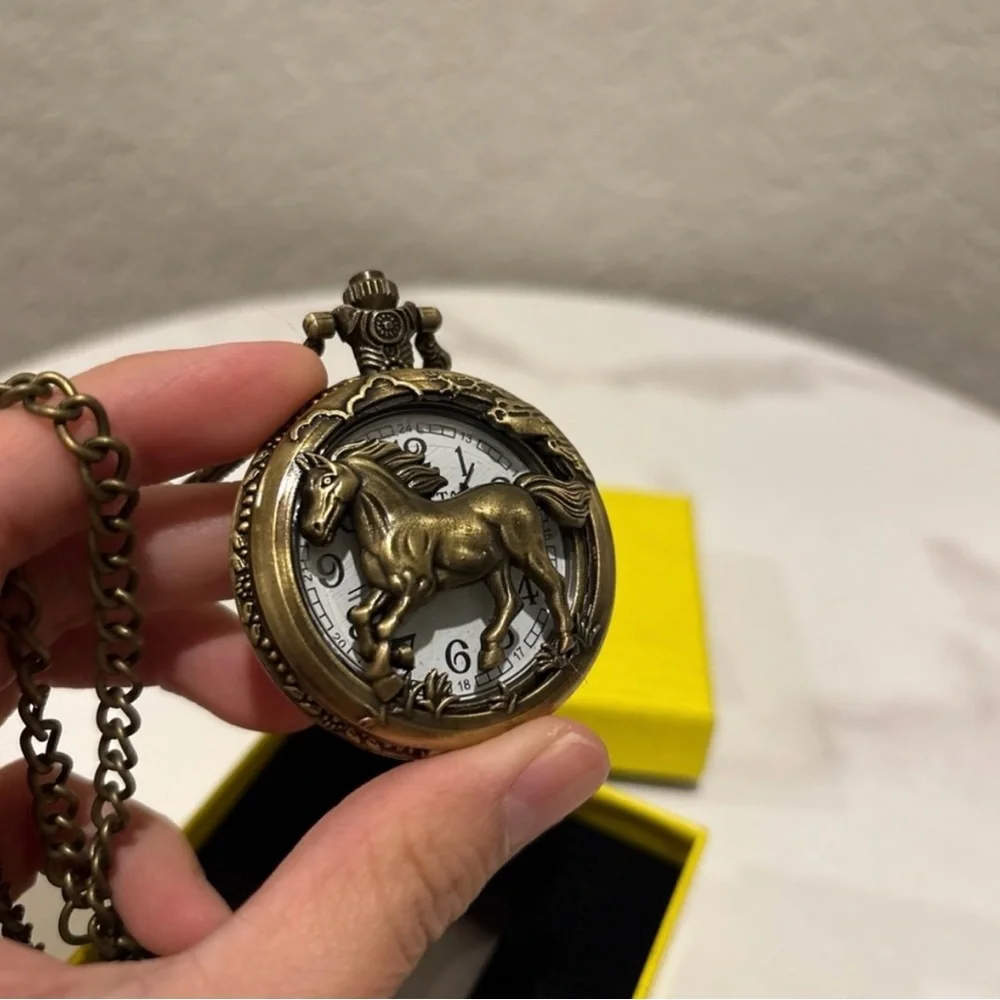 Invicta Equinox Pocket Watch - 47mm, Bronze NWT